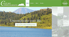 Desktop Screenshot of centurysavings.com